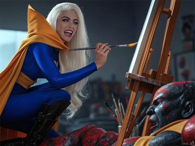 Artist Superhero