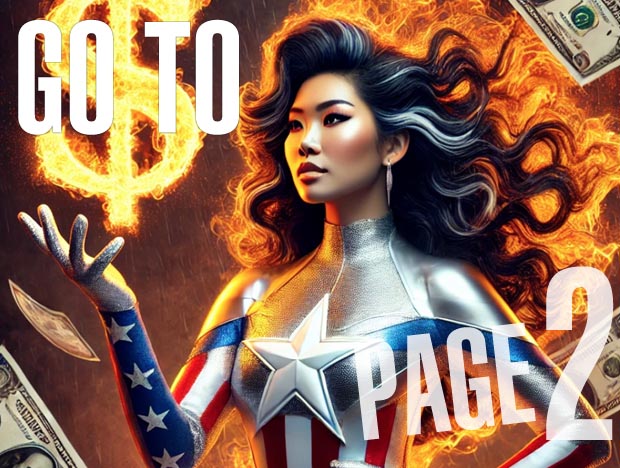 Go to Flaming Dollars of Captain America review Extra Images Number 2