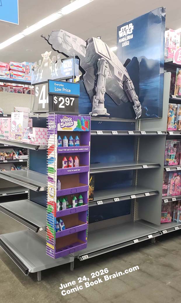 Star Wars Mandolorian Shelves at Walmart