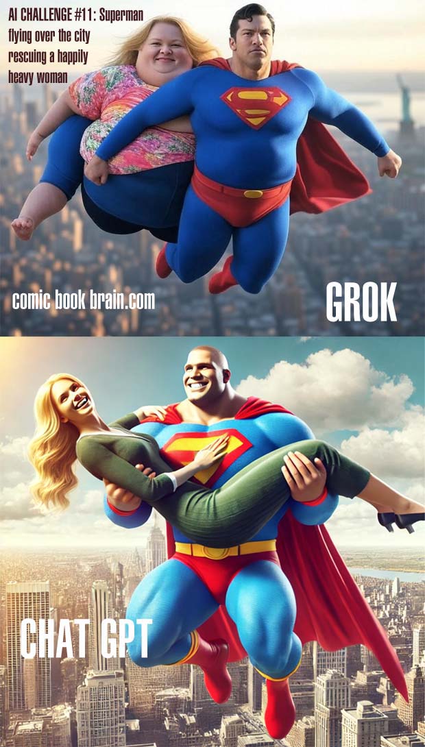 Click image to enlarge - AI Challenge 11 - Overweight Superman and Rescue mission AI Challenge 11 - Overweight Superman and Rescue mission