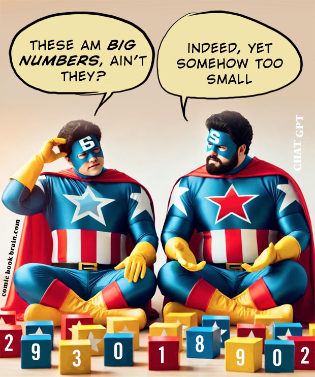 These am big numbers aint they? Captain America 4
