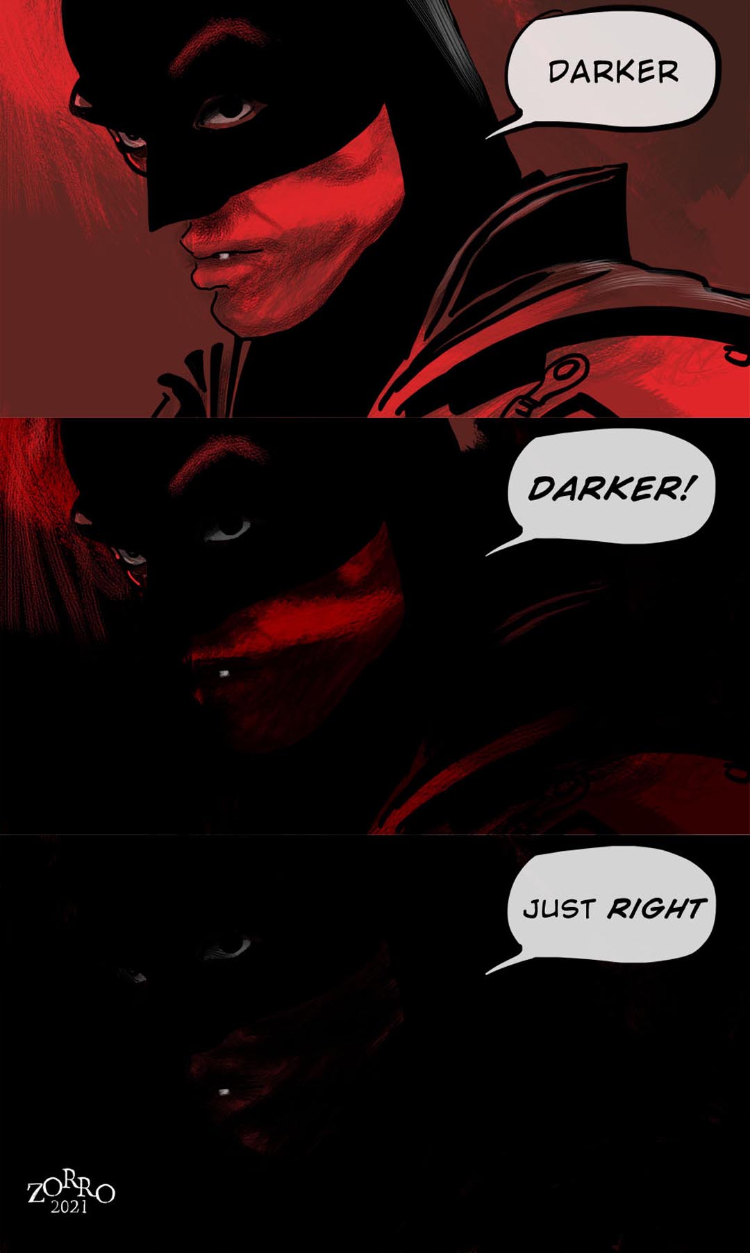 The Batman Dark Darker and Darker