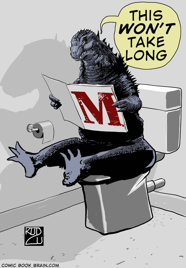 God ZIlla Destroy Marvel