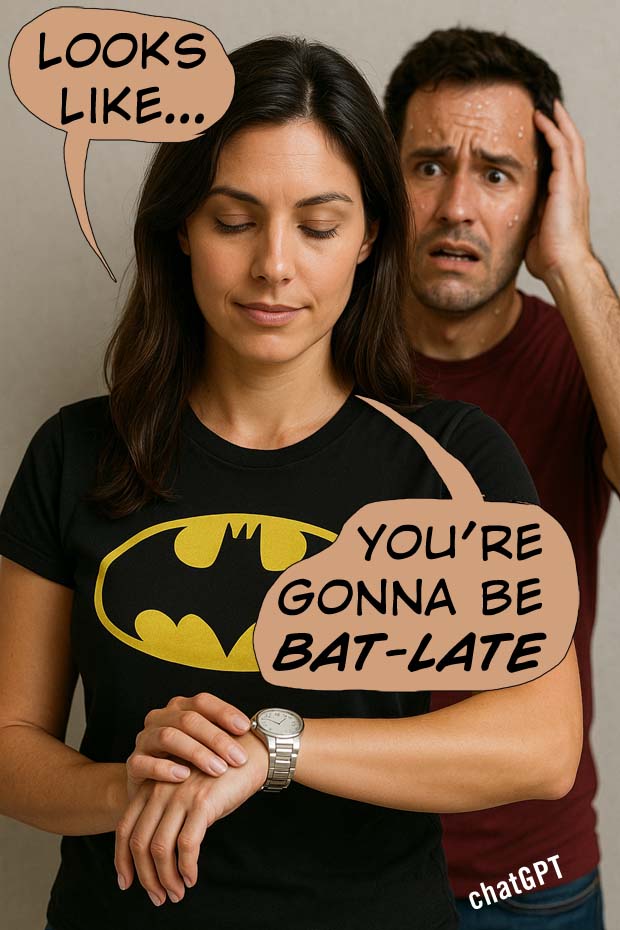 Batman Bat Late