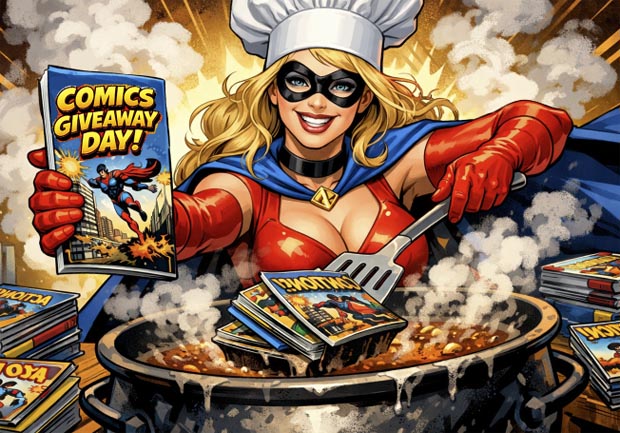 The Comic Book Chefs The Comic Book Chefs