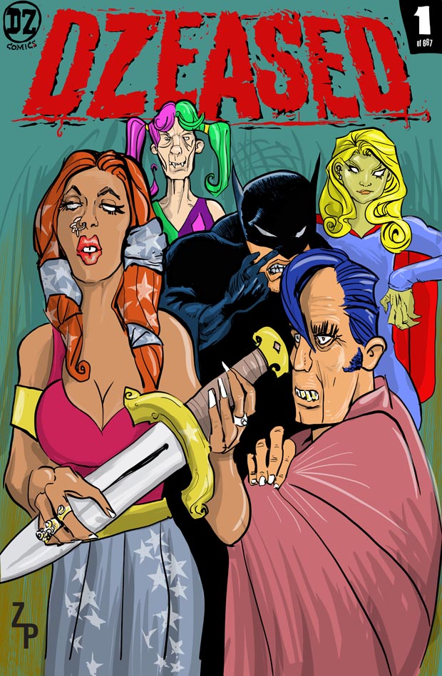 DZEASED Parody cover