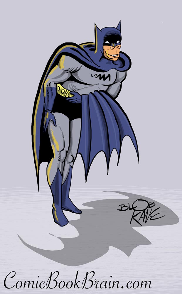 Art by Blob Kane, the Bat Gorilla Art by Blob Kane, the Bat Gorilla