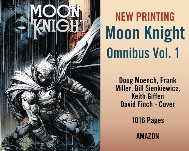 Moon Knight Omnibus 1016 Pages